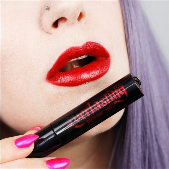 KVD Dazzle Everlasting Glimmer Veil Liq Lip red - Picture 7 of 11